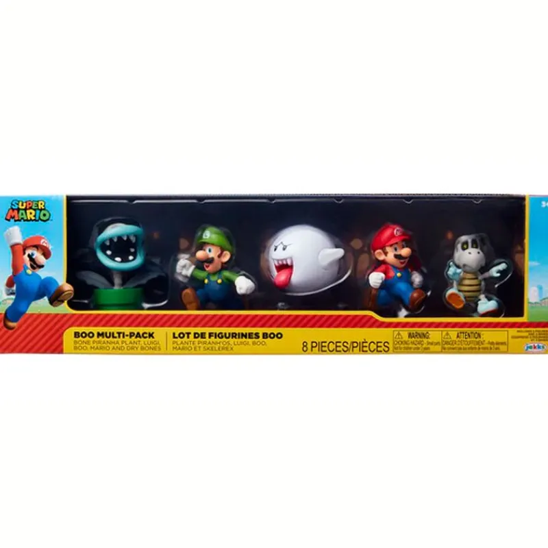 Super Mario Pack 5 Figuras*JAKKS PACIFIC Outlet