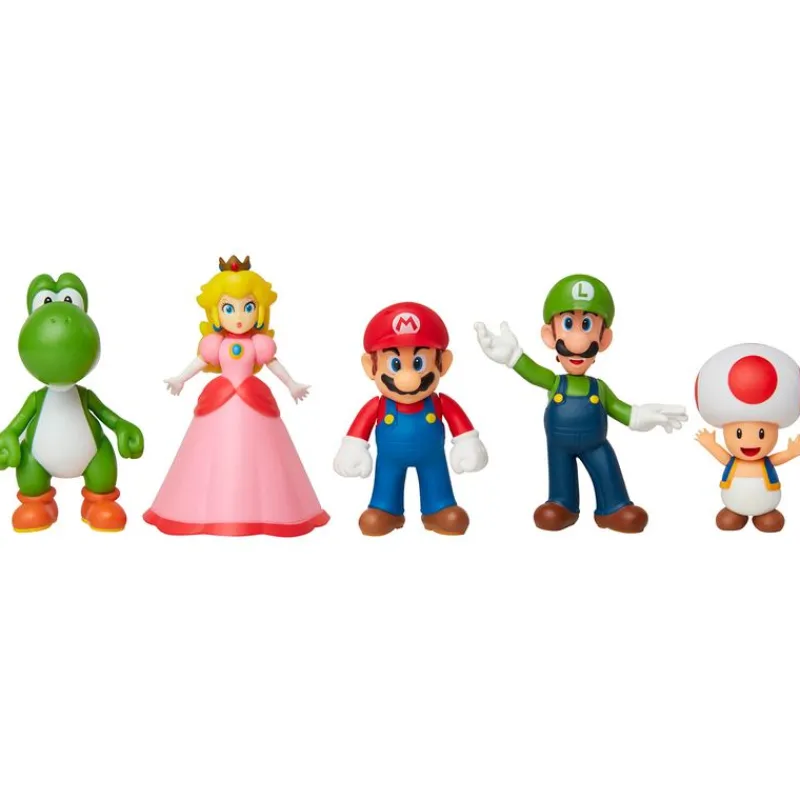 Super Mario Pack 5 Figuras*JAKKS PACIFIC Clearance