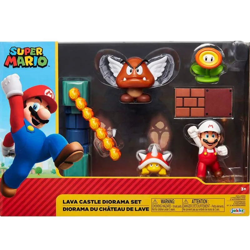 Super Mario Playset Castillo de Lava*JAKKS PACIFIC Best