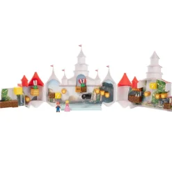 JAKKS PACIFIC Figuras Videojuegos-Super Mario Playset Castillo Deluxe