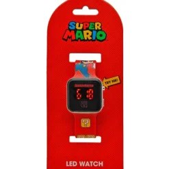 KIDS EUROSWAN Electrónicos-Super Mario Reloj Digital LED