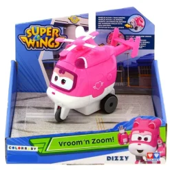 COLOR BABY Vehículos, Trenes Y Parkings-Super Wings Vroom Zoom Dizzy