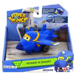 Super Wings Vroom Zoom Jerome*COLOR BABY Clearance