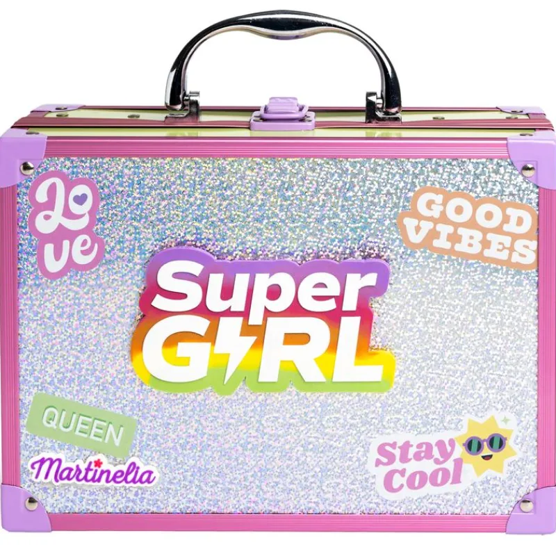 Supergirl Maletín Maquillaje Luces LED*MARTINELIA Clearance