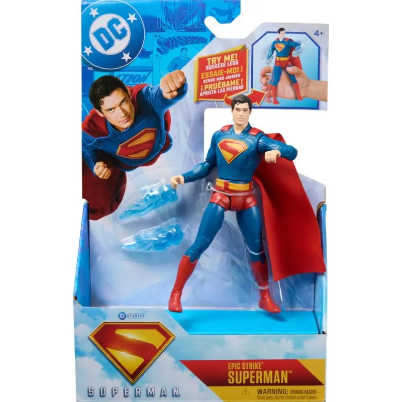 Superman Película Figura Ataque*SPIN MASTER Hot