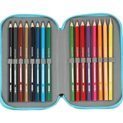 SAFTA Escolar-Superthings Estuche Triple Kazoom Kids