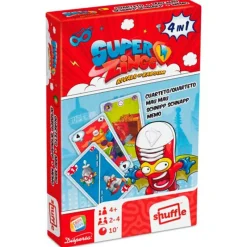 Superthings Juego Cartas 4 en 1*CEFA Discount
