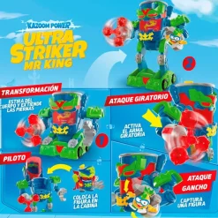 MAGIC BOX Manualidades-Superthings Kazoom Power Ultra Striker Mr. King