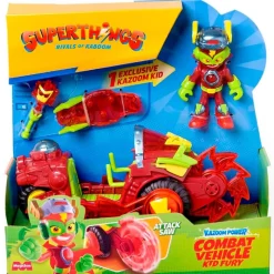 Superthings Kazoom Vehículo de Combate de Kid Fury*MAGIC BOX Sale
