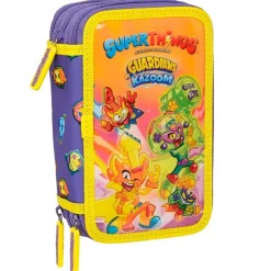 SAFTA Escolar-Superthings Plumier Triple