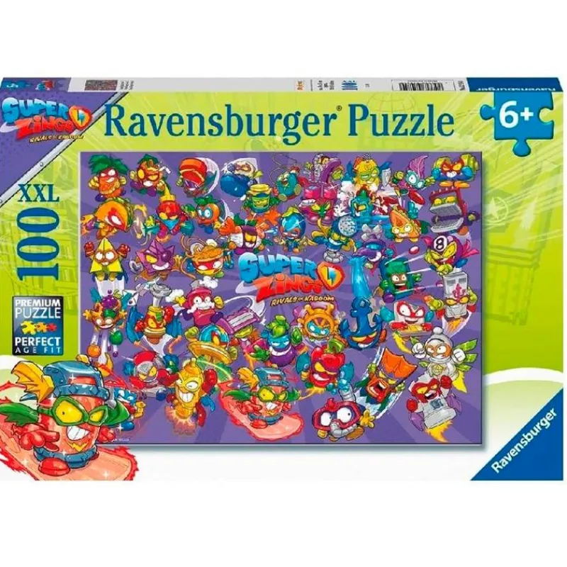 RAVENSBURGER Puzzles Y Construcciones-Superthings Puzzle 100 Piezas