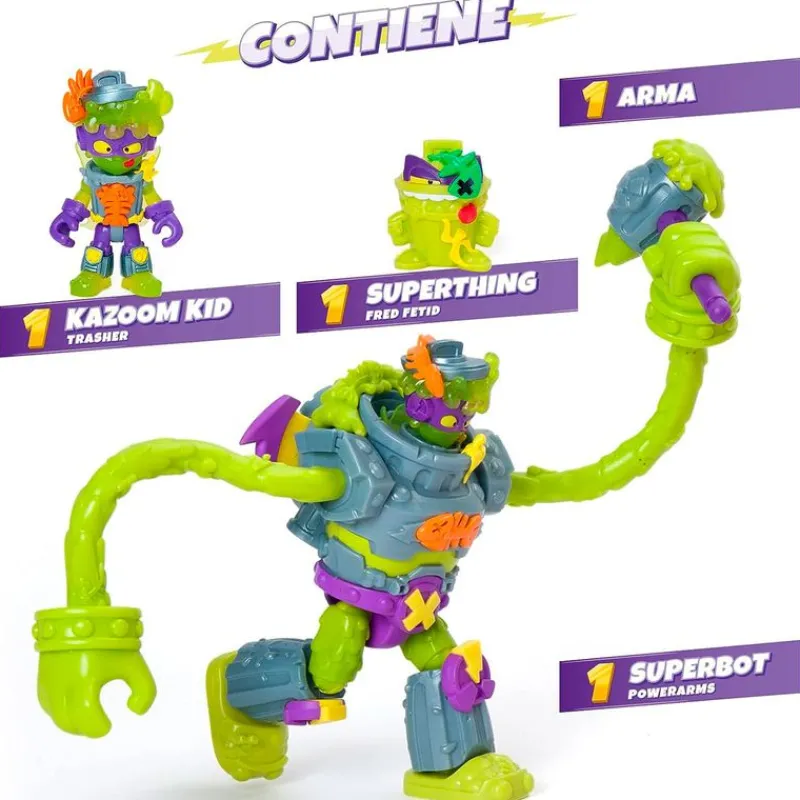 MAGIC BOX Manualidades-Superthings Superbot Power Trasher