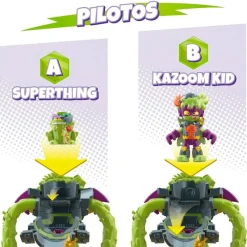 MAGIC BOX Manualidades-Superthings Superbot Power Trasher