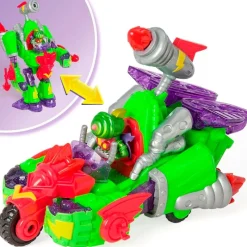 MAGIC BOX Manualidades|Figuras Y Figuras De Acción-Superthings Turbo Warrior Speed Power
