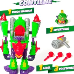 MAGIC BOX Manualidades|Figuras Y Figuras De Acción-Superthings Turbo Warrior Speed Power