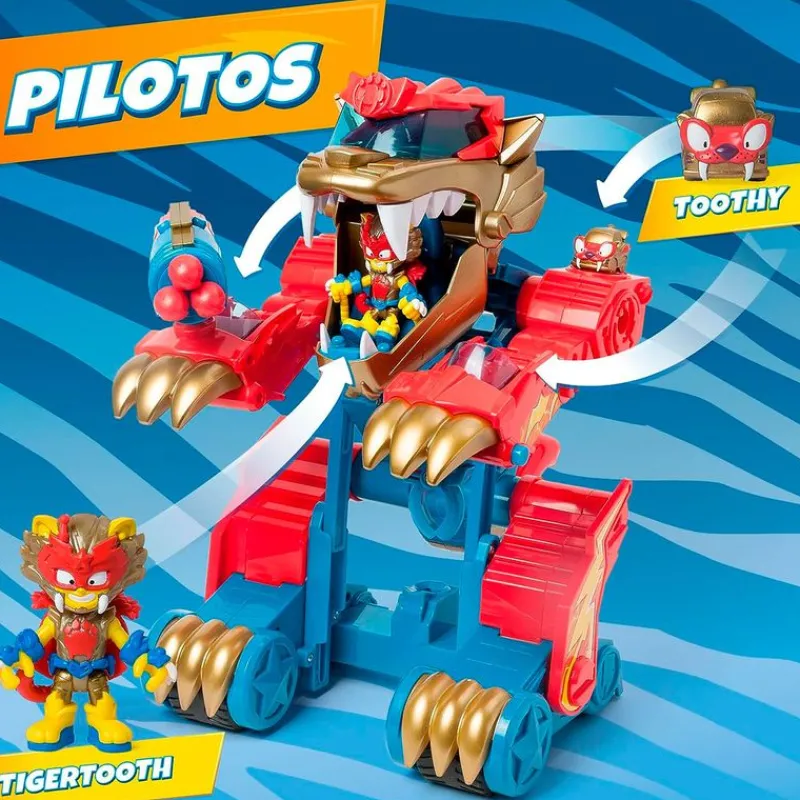MAGIC BOX Figuras Y Figuras De Acción-Superthings Wild Tigerbot