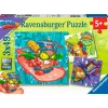 RAVENSBURGER Puzzles Y Construcciones-Superzings Pack Puzzle 3x49 Piezas