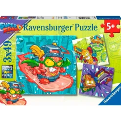 RAVENSBURGER Puzzles Y Construcciones-Superzings Pack Puzzle 3x49 Piezas
