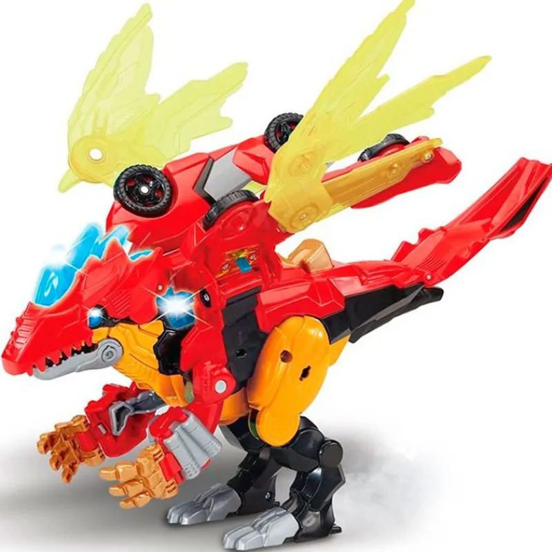 VTECH Electrónicos-Switch&Go Dinos 2 en 1 DragoRex Dinocar