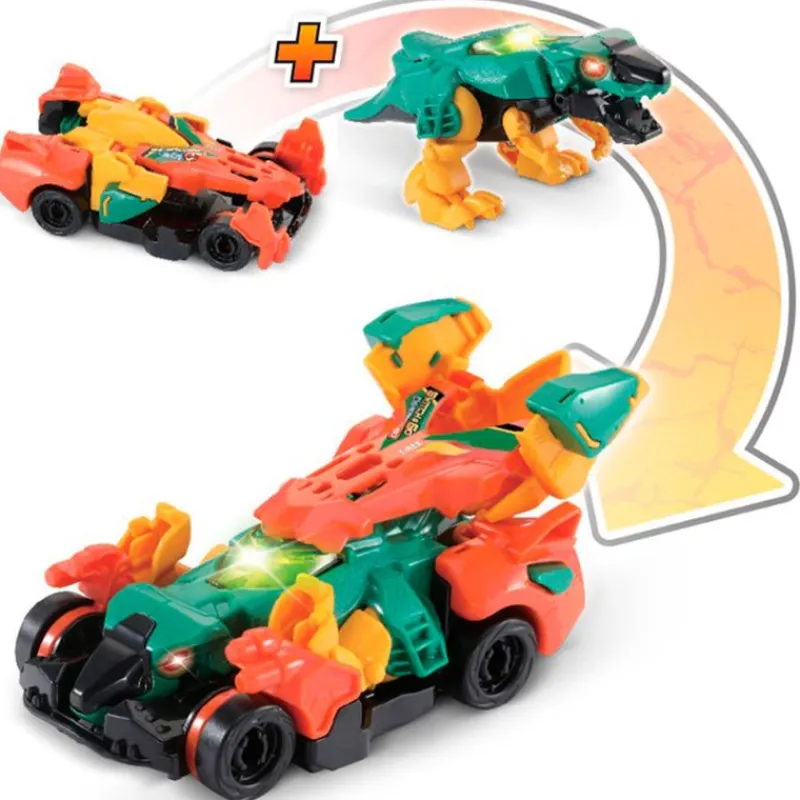 VTECH Vehículos, Trenes Y Parkings|Figuras Y Figuras De Acción-Switch&Go Dinos Superdino 2 en 1 Surtido