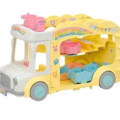EPOCH Muñecas-Sylvanian Families Autobús del Arcoíris
