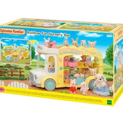 EPOCH Muñecas-Sylvanian Families Autobús del Arcoíris