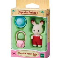 EPOCH Muñecas-Sylvanian Families Bebé Conejo Chocolate