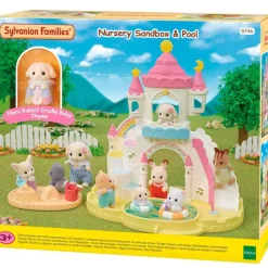 EPOCH Muñecas-Sylvanian Families Caja Arena y Piscina Guardería