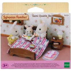 EPOCH Muñecas-Sylvanian Families Cama Doble para Figuras