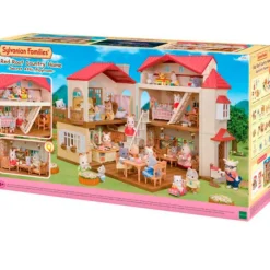 EPOCH Muñecas-Sylvanian Families Casa con Luces y Ático Secreto