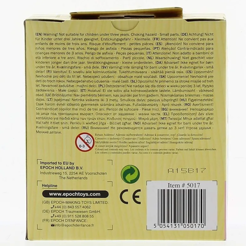 EPOCH Muñecas-Sylvanian Families Conejo Chocolate Set Bebé