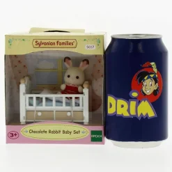 EPOCH Muñecas-Sylvanian Families Conejo Chocolate Set Bebé