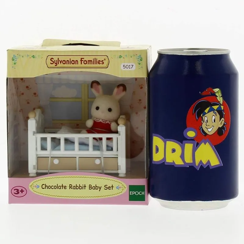 EPOCH Muñecas-Sylvanian Families Conejo Chocolate Set Bebé