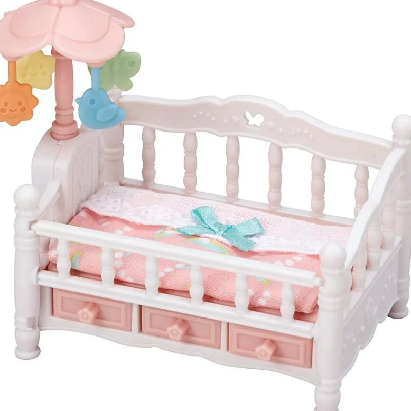 EPOCH Muñecas-Sylvanian Families Cunita Trillizos