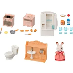 EPOCH Muñecas-Sylvanian Families Pack Accesorios Casa