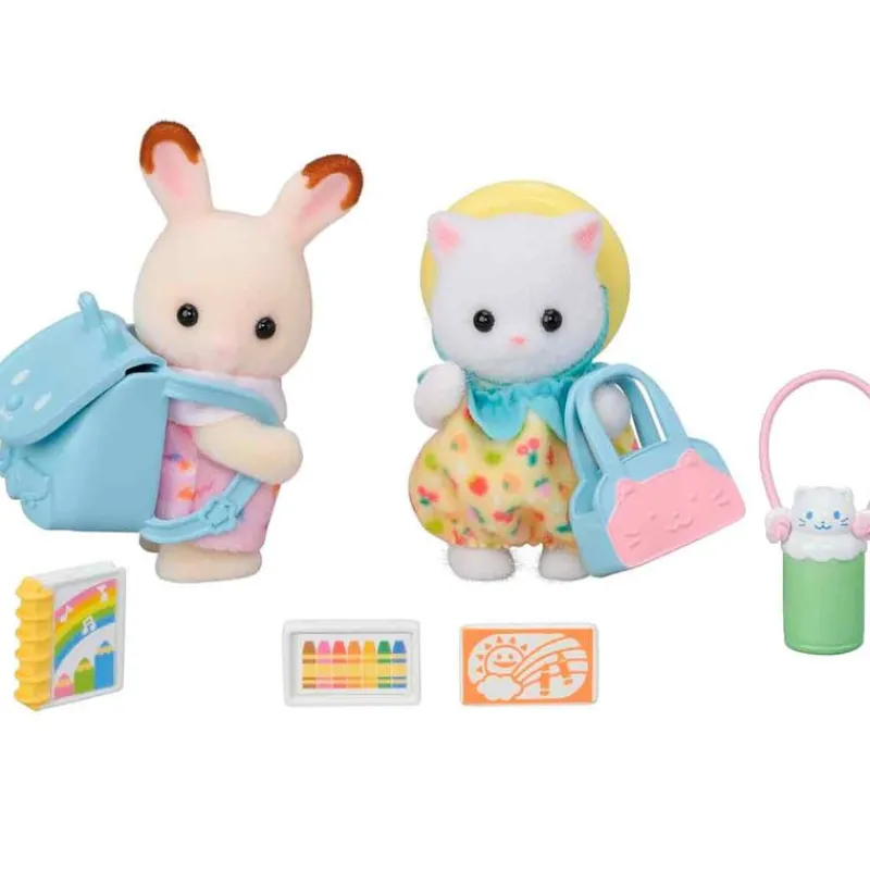 EPOCH Muñecas-Sylvanian Families Pack Caminando Juntos