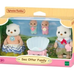 EPOCH Muñecas-Sylvanian Families Pack Familia Nutria Marina