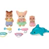 EPOCH Muñecas-Sylvanian Families Pack Fiesta en la Piscina