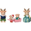 EPOCH Muñecas-Sylvanian Families Pack Familia Reno