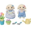 EPOCH Muñecas-Sylvanian Families Pack Hermanos Conejo Flora