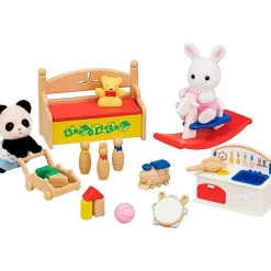 EPOCH Muñecas-Sylvanian Families Pack Habitación de Juegos
