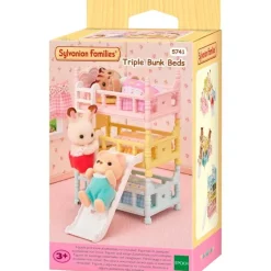 EPOCH Muñecas-Sylvanian Families Pack Triples Literas