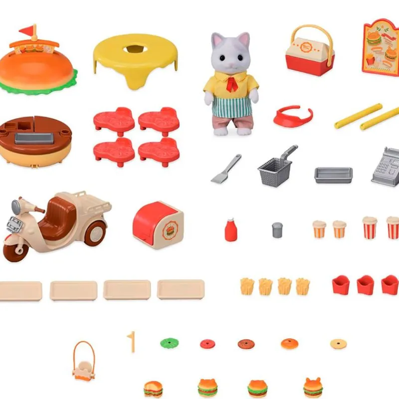 Sylvanian Families Puesto de Hamburguesas*EPOCH Sale