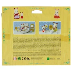 EPOCH Muñecas-Sylvanian Families Set Baño Country