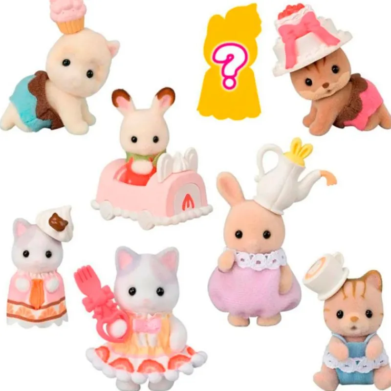 EPOCH Manualidades-Sylvanian Families Sobre Sorpresa Edición Postres
