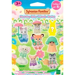 EPOCH Manualidades-Sylvanian Families Sobre Sorpresa Edición Flower Garden Friends