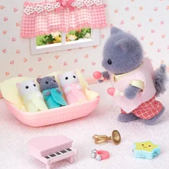 Sylvanian Families Trillizos Familia Gatos Persas*EPOCH Sale