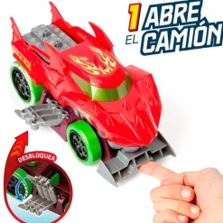 MAGIC BOX Figuras Y Figuras De Acción|Manualidades-T- Racers Mix 'N Race Squad Launcher Dragon