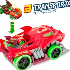 MAGIC BOX Figuras Y Figuras De Acción|Manualidades-T- Racers Mix 'N Race Squad Launcher Dragon