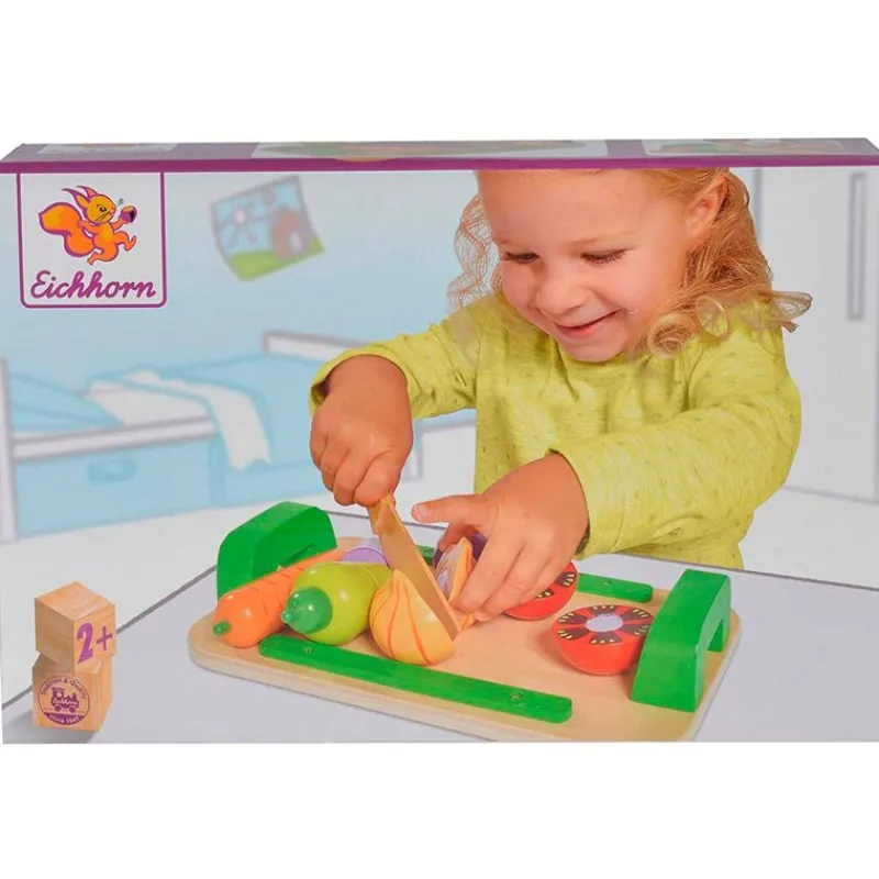 Tabla de Madera Infantil Corte de Verduras*SIMBA Outlet